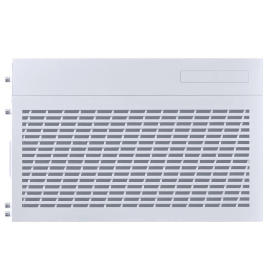 LIANLI联力O11D MINI V2机箱 海景房紧凑型 支持ATX主板 360水冷 可调直立显卡支架 倾斜底板 带防尘网 O11D MINI V2无风扇版 紧凑型机箱 白色