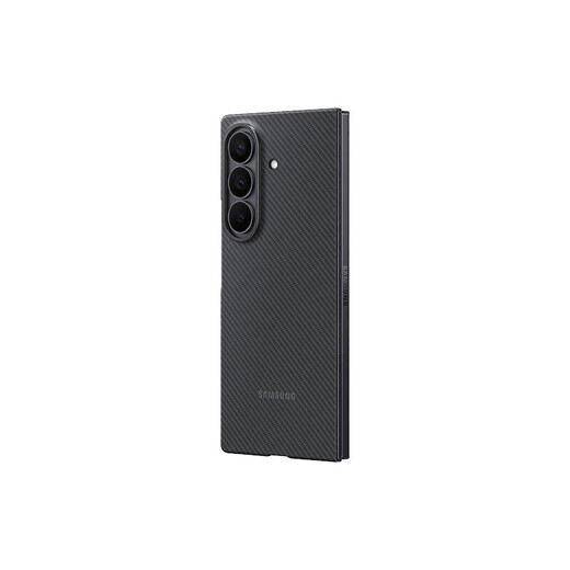 Samsung Galaxy Z Fold7 Kevlar Protective Case Mobiltelefon Hülle Schwarz
