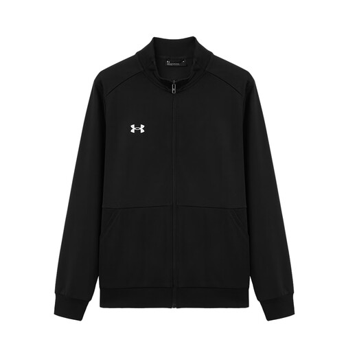 UNDER ARMOUR thickened autumn and winter zipper sports jacket, same style for men and women, black L