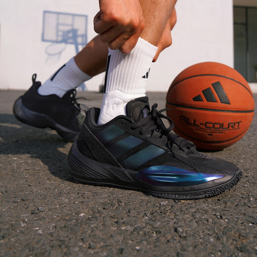 阿迪达斯 （adidas）XNOBURST透气缓震回弹团队款实战篮球鞋男鞋子新款adidas 白色/绿荧光/灰色(KK3527) 40 245mm