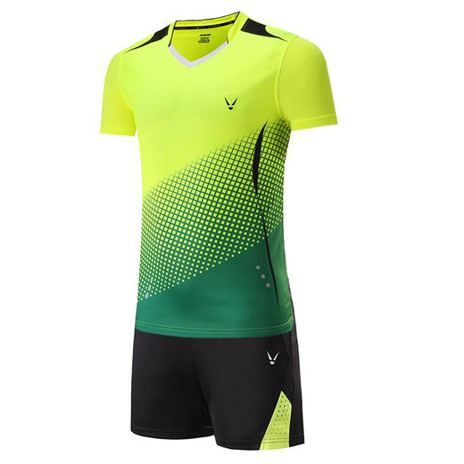 Kinderbadminton-Anzüge für Jungen und Mädchen kurzärmelig Sommer schnell trockener Grundschüler Tisch Tennis Anzüge Tennis Anzüge Sports Anzüge Lake Blue 3879 Royal Blue Suits S S