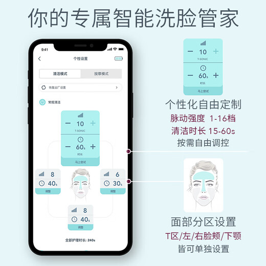 FOREO LUNA electric facial cleanser LUNA 4 net soothing cleanser cleansing massage blackhead cleaning artifact deep cleans pores men's version
