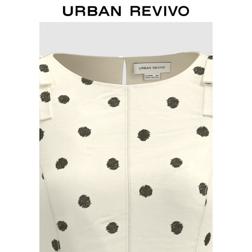 UR2025 Herbst Neue Frauen lässig Retro Polka Punkt