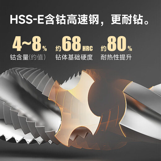 Shanggong Mars stainless steel special spiral screw tap containing cobalt spiral screw tap M4M5M6M8M10M12 titanium plated powder M3*0.5 (standard)