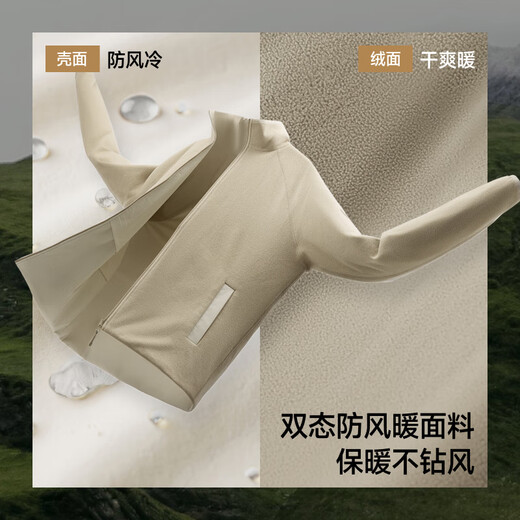 Beneunder Men's Polar Fleece Jacket Reversible Executive Jacket Soft Shell Jacket Liner PM129 Black-Black 2XL