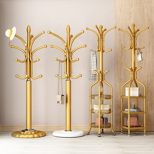 Chibalun bedroom floor-standing coat rack household clothes rack metal room overnight clothes storage artifact indoor drying rack