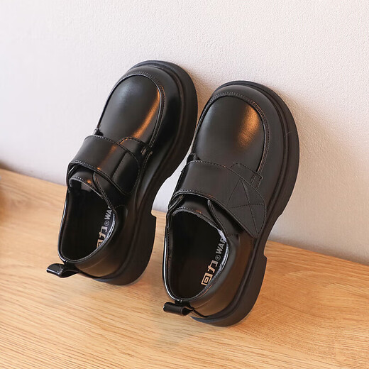 Huili (Guerrero) Zapatos de día para niños zapatos de cuero negro Rendimiento Mary Jane Zapatos Single Shoes WPD (WZ) -0218 Negro 32