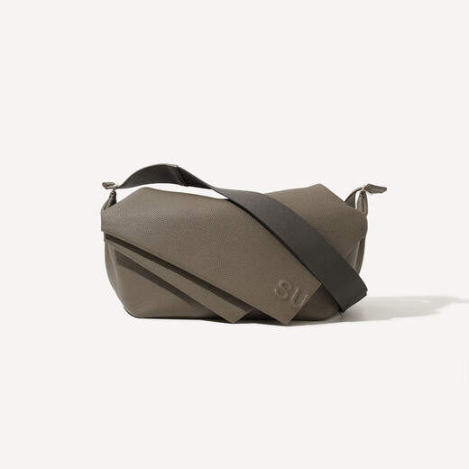 Amateur SUREN25 autumn and winter new crossbody bag pillow bag toast bad bag geometric bag p tin grey