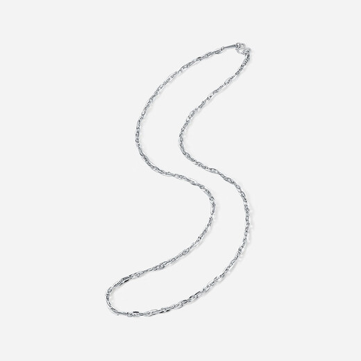 Saturday Fu PT950 platinum necklace women's plain chain platinum necklace B0513479 about 8.17g 44cm