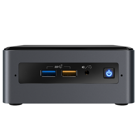 Intel (Intel) Bean Canyon NUC8i3BEH micro mini computer host/office home i3 processor PC computer (neutral and color packaging shipped randomly) NUC8i3BEHS (i3-8140U thick section) 8G memory + 250G solid state