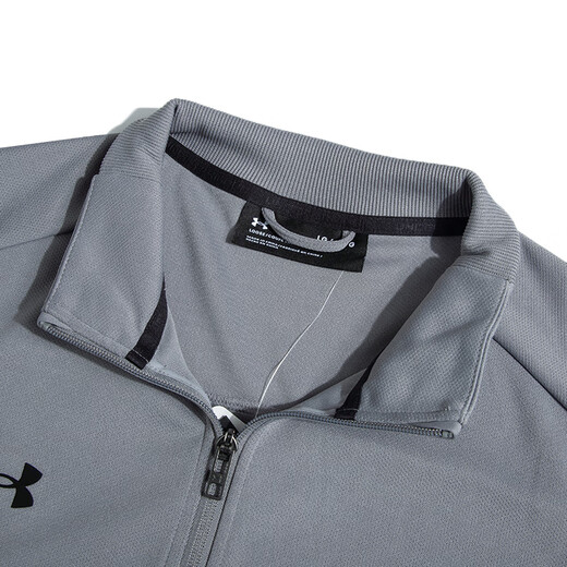 Under Armour (Under Armour) official spring and autumn new classic LOGO versatile and comfortable outdoor sports and casual woven jacket training jacket 23600304-014/Grey M