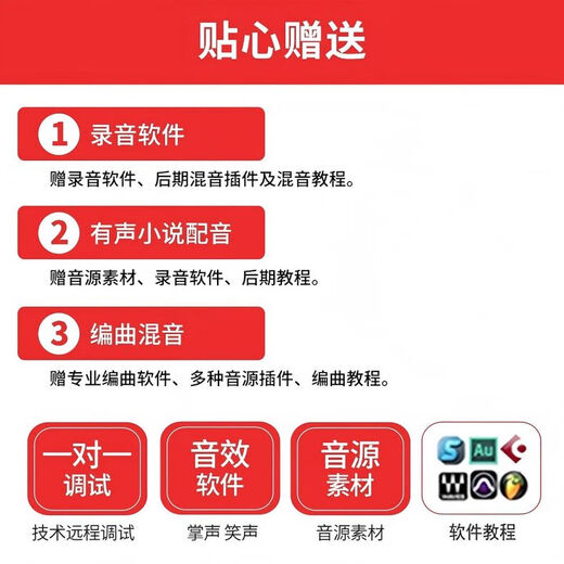 Sennheiser Sennheiser MK4 Large Diaphragm Condenser Microphone Professional Recording Studio Live Singing Microphone Internet Celebrity Anchor Sound Card Set Audiobook Novel Dubbing Equipment Recording Model MK4+Focus SOLO4 Sound Card