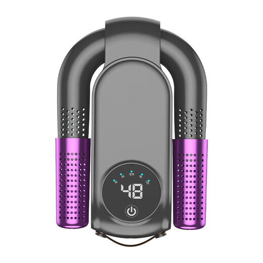 Household shoe dryer, wet and dry folding dryer, shoe dryer, smart shoe warmer, shoe drying artifact, gray purple, medium standard (domestic use)