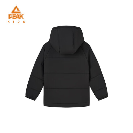 PEAK children's cotton clothing 2025 new winter thick cotton clothing fashionable boys and girls big children's clothing solid color versatile and warm