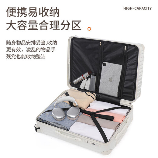 Case de chariot de roue universel multifonctionnel pour la boîte de mot de passe d'enregistrement de la valise pour femmes sac silencieux Box rose #xm modèle 24 pouces