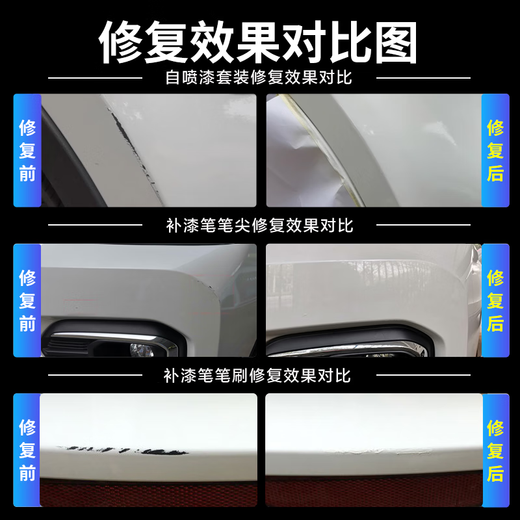 Dianbin is suitable for Ford Monde Opal Platinum Diamond Pearl White Touch-up Paint Pen Black Auto Parts Original Car Paint Scratch Repair FD-72 Tanzanite Blue/20 Styles