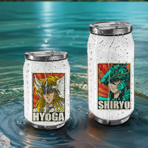 
Howwande Saint Seiya peripheral water cup portable women's travel fitness thermos cup 304 stainless steel cold cup cartoon large size 500ml stainless steel thermos cup-12189