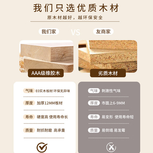 Tang Mijiji all solid wood cat climbing frame cat shelf cat nest cat tree play and sleep integrated sisal blanket large cat castle villa toy 154cm six-story small building - rubber wood + solid wood columns