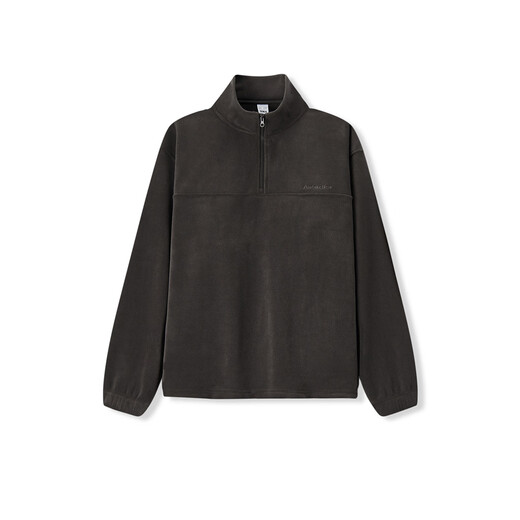 Толстовка Semir, мужская флисовая зимняя полукардиган с вышивкой, модный универсальный топ с воротником-стойкой 101724116215