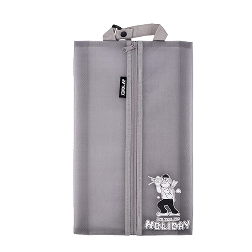 YONEX尤尼克斯羽毛球鞋手提袋时尚防尘便捷收纳包独立鞋仓BA352CR浅灰