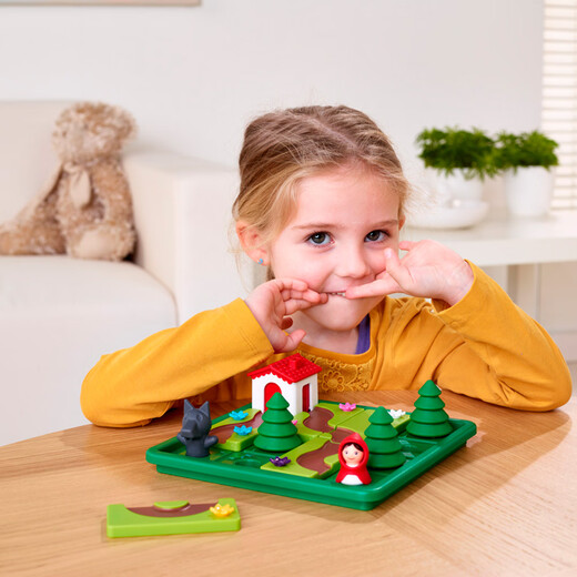 
Smart Games Little Red Riding Hood Children's educational toy path planning board game school season gift 4-7 years old