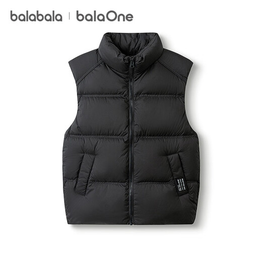 Balabala children's clothing children's down vest 2025 new winter clothing boys and girls parent-child clothing warm jacket down jacket simple and trendy