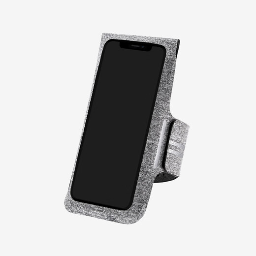 KEEP EGOKeep arm bag running special mobile phone bag women's sports strap wrist bag outdoor mountaineering light and thin men's arm bag floral gray new version full screen