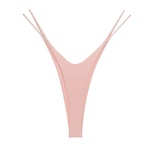 Sexy underwear for women, thong underwear, revealing the rear entrance, flirting, large size, open crotch, black S