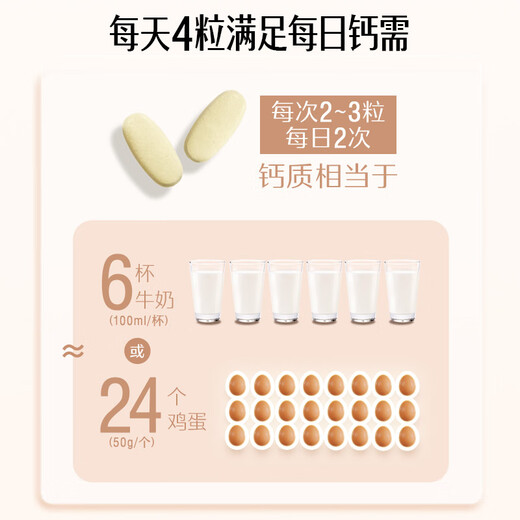 Comprimés de calcium Swisse + comprimés de vitamine D mini comprimés de calcium pour les adultes d'âge moyen et âgés femmes enceintes citrate de calcium 300 comprimés