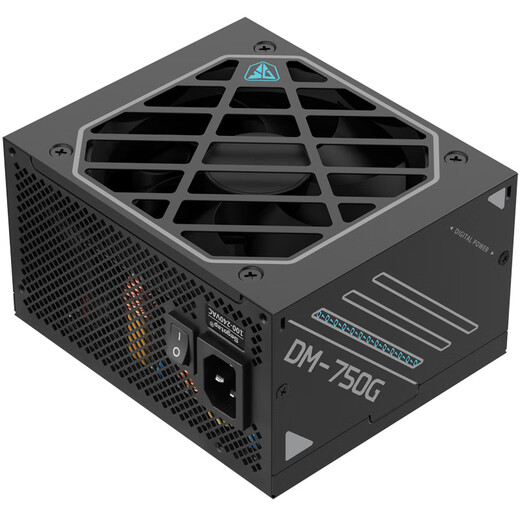 Segotep DM-750G alimentation numérique plein mode double médaille d'or (taille courte/condensateur japonais complet/ATX3+/garantie 10 ans/alimentation de jeu pour ordinateur de bureau 750 W)