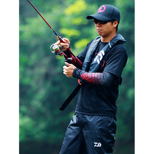 Dayiwa Dawa Vest Life Jacket DF-2024CS Large Buoyancy Automatic Inflatable Portable Luya Fishing Suit Official Flagship Red Camouflage One Size