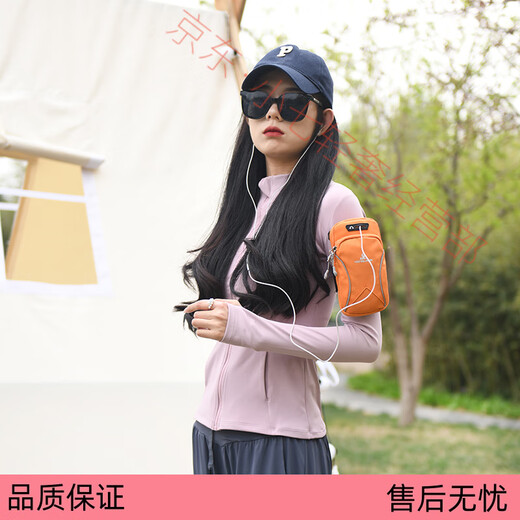 GPHF Japanese running mobile phone case arm bag wrist bag multi-functional fashionable men and women shoulder crossbody waist hanging fitness handbag black