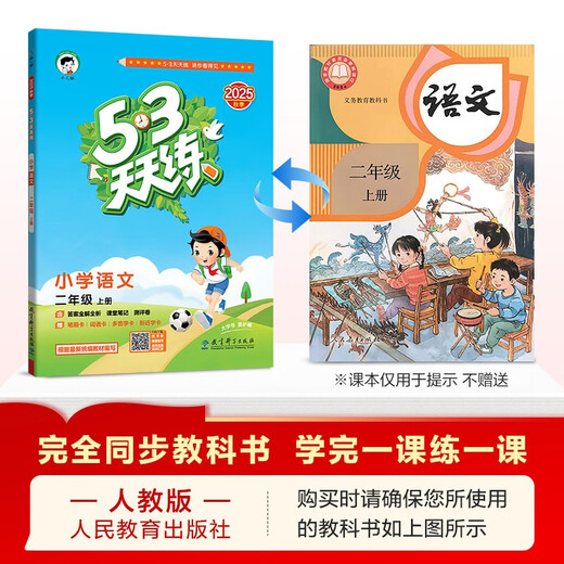 2025秋季53天天练小学语文二年级上册RJ人教版五三天天练5 3天天练5.3天天练5·3天天练学霸培优学霸提优