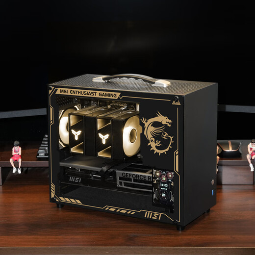 MSI Intel i5 14600KF/RTX5070/5060 graphics card live broadcast design e-sports game DIY desktop host assembly computer mini host portable ITX complete machine configuration four丨14600KF/5060Ti 16G