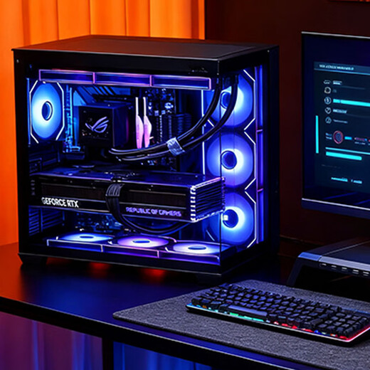 ASUS family bucket sea view room 14600KF 265KF 245KF graphics card 5060Ti 5070 graphics card Delta mobile design game assembly computer host DIY assembly 14600KF+RTX5060TI 16G丨Configuration five