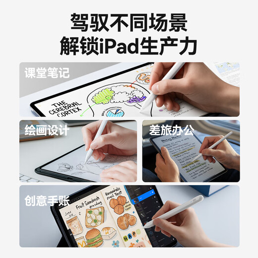 
JD.com Capacitor Pen iPad Apple Pen is suitable for 25 years Pro/Air/Mini/iPad11 flat-panel touch touch screen stylus applepencil second-generation anti-fault touch