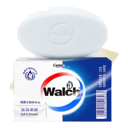 Walch hand-washing and moisturizing soap, gentle cleansing, caring and healthy bathing and lingering soap 125g/piece, silky and soft skin 1 piece