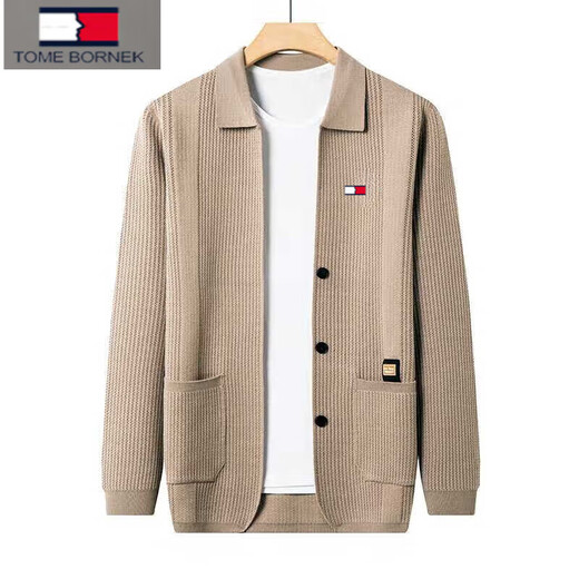 Tommy Hee Kelly 2024 NOUVELLE VACHEMENT DE LA LOCE À LONGE À LONGE À LONGE AUTOMME MEN AUTOMNE ET SULAT DE CASSOIRE D'HIVER Black 180 [Recommandé 150-165 Jin [Jin est égal à 0,5 kg]]]