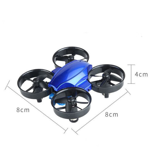 He Jiagong Machine de traversée UAV Machine de traversée DIY Kit d'assemblage de drone à quatre axes Petit avion télécommandé Formation scientifique et éducative Bleu Pas de photographie aérienne Produit fini Quatre versions électriques Autonomie de la batterie de 32 minutes