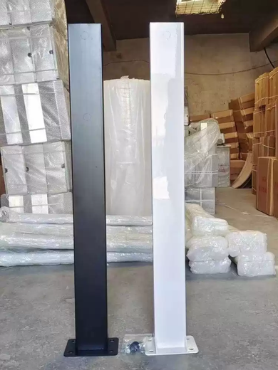 ͏⁩MPPMCK今日发新能源汽车充电桩立柱固定杆支架中间车位充电立柱倒挂 升级加固支撑黑1.5米加厚款