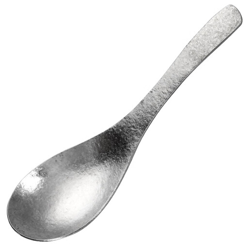 GEEGO pure titanium spoon household western food spoon eating spoon 99% titanium table spoon plus large spoon tableware 1 pure titanium table spoon