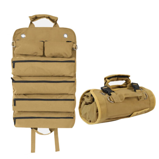 No. 1 Factory Folding Tool Bag Storage Bag Portable Repair Tool Bag Portable Tool Pocket Multifunctional Vehicle Tool Roll Type