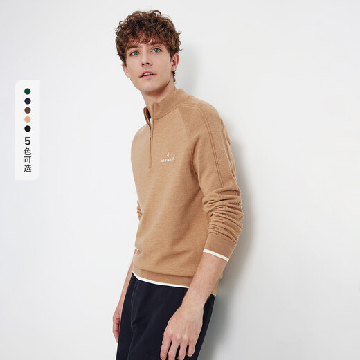 Navikel Italian dinghy 2025 autumn men's all-wool sweater machine washable wool sweater inner layer 1344045505