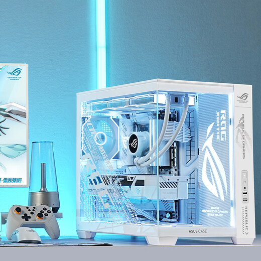 ASUS (ASUS) ASUS rog family bucket i5 14600KF/RTX4070super game console U5-245KF+RTX5060TI-16G ASUS fully assembled computer 14600KF+RTX5060TI-16G丨Configuration four