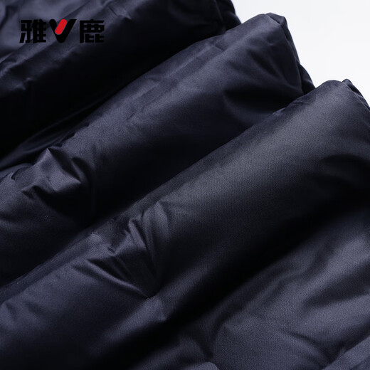 Yalu 90% duck down down trousers for men, plus velvet, middle-aged and elderly large size high-waisted warm and cold-proof trousers for men and women