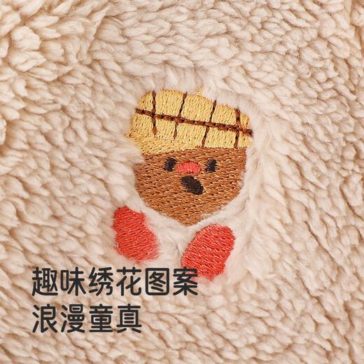 YEEHOO children's vest, autumn and winter warm fleece vest for boys and girls, medium and large children's outer vest jacket