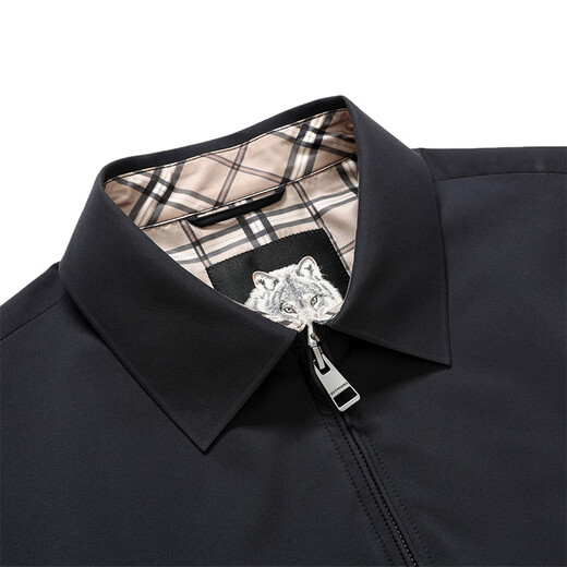 Septwolves Jacket Men's Autumn Business Casual Lapel Commuting Jacket Men's Three-proof Lining Anti-static Versatile Top