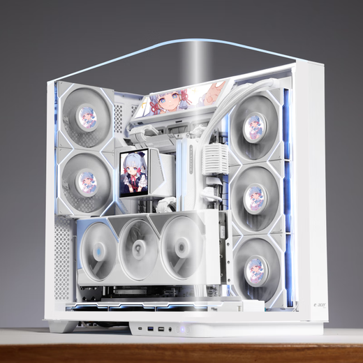 ASUS 9800x3d host 5070ti host 5080 ASUS rog family bucket 9800x3d5070 host DIY gaming desktop assembly computer subsidy machine 9800x3d host + RTX5070ti丨four