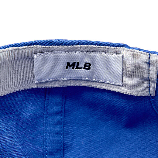 MLB male and female couple small LOGO soft top baseball cap classic fashion casual 3ACPB045N Los Angeles Dodgers/Blue