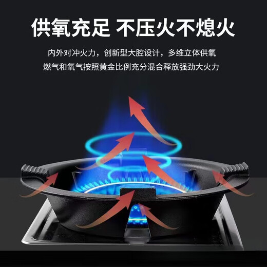 KDISV German gas stove windproof cover, fire cover, household gas stove energy-saving ring, stove universal anti-slip bracket, windshield rack, fire windproof cover, flagship four-claw universal (1 piece)